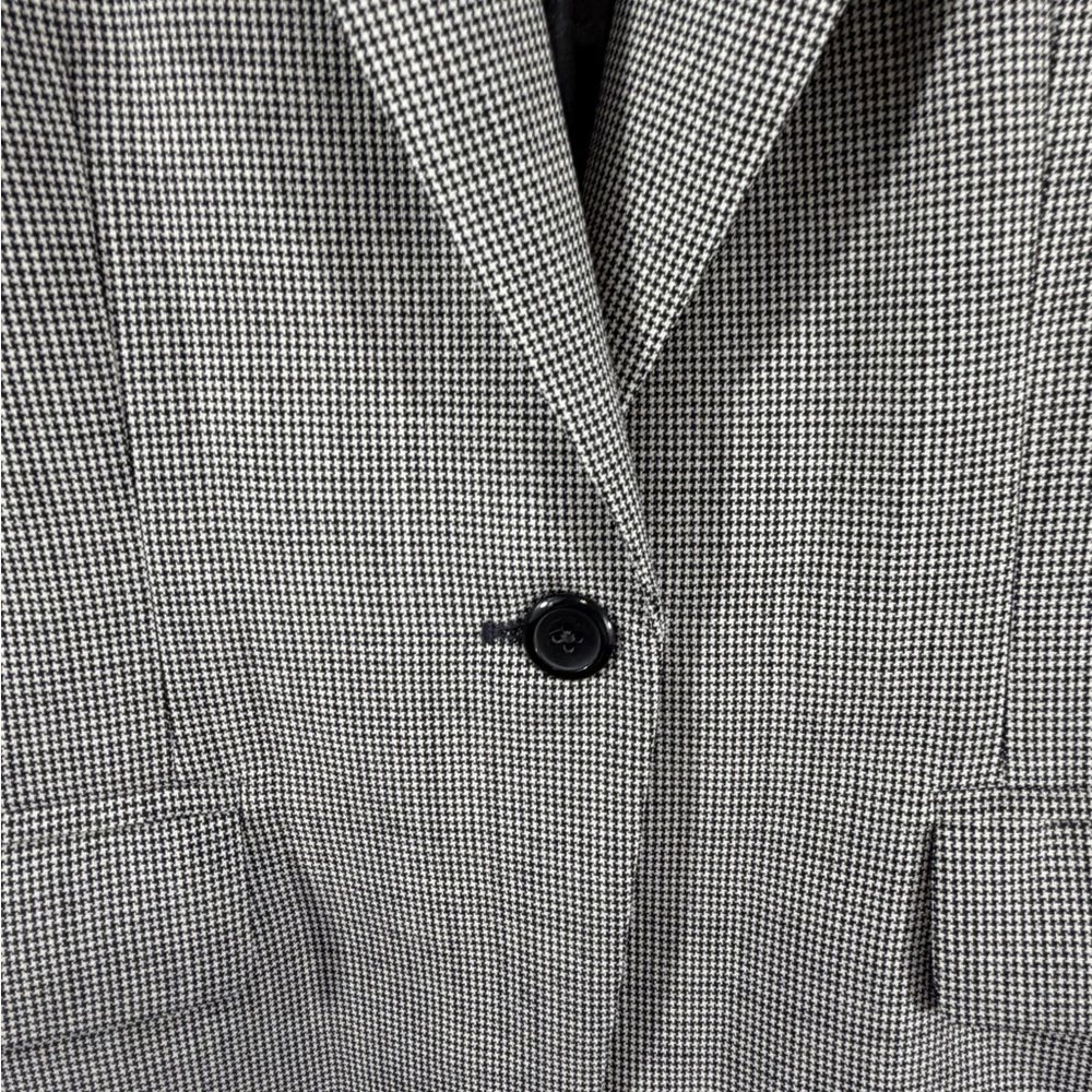 Pendleton Wool Houndstooth Blazer Women’s Size 6 Classic Career Jacket like new - Picture 9 of 9